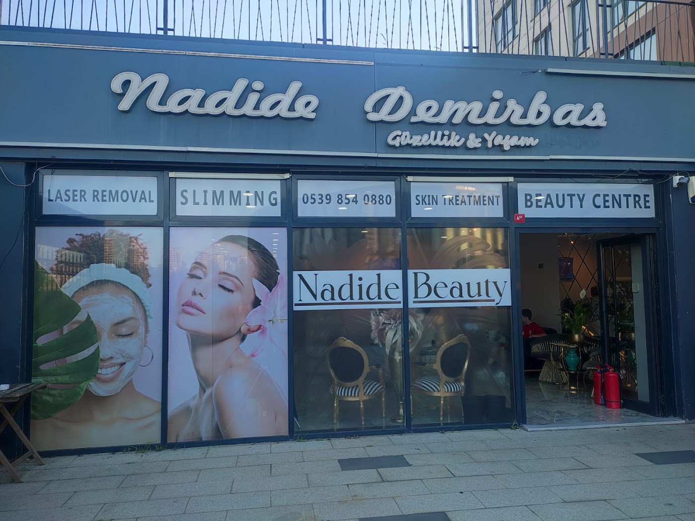 Nadide Beauty Center dış cephe — Evliya Çelebi Caddesi